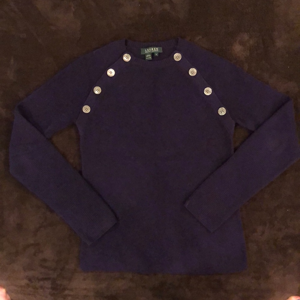 Purple Ralph Lauren Sweater (S)